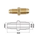 Кольцо для термопластиковой трубки 8 мм